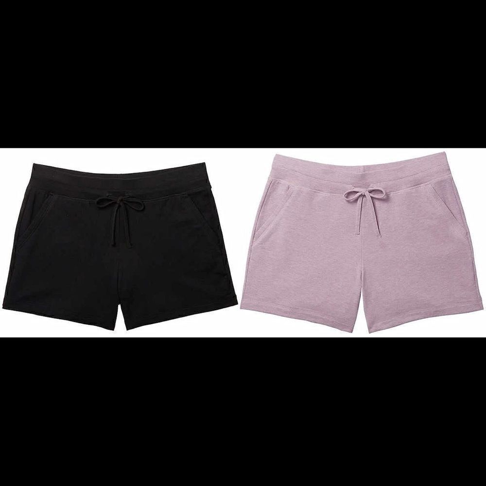 32 Degrees Cool Ladies Soft Stretch Shorts with Drawstring & Pockets, 2 pack - Picture 5 of 8